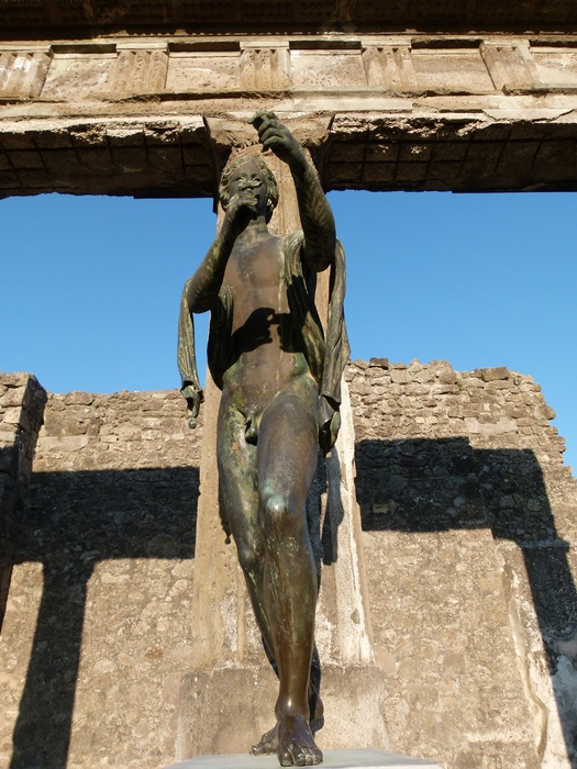 Bronze Apollo Pompeii 10