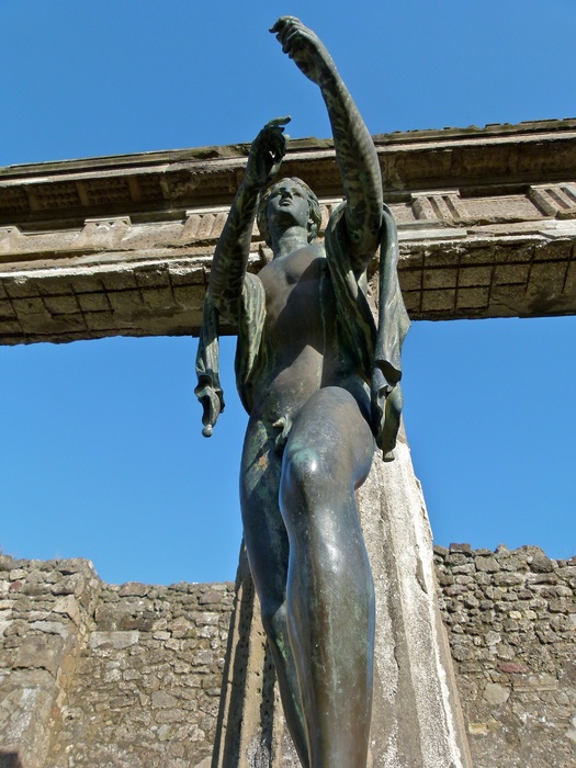 Bronze Apollo Pompeii 5