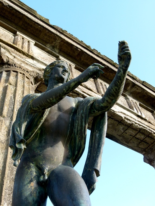 Bronze Apollo Pompeii 9