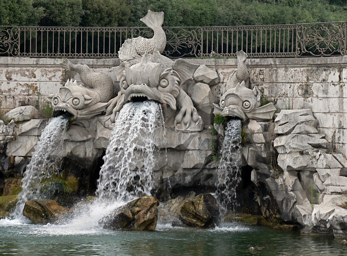 Dolphin Fountain 3