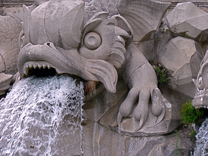 Dolphin Fountain