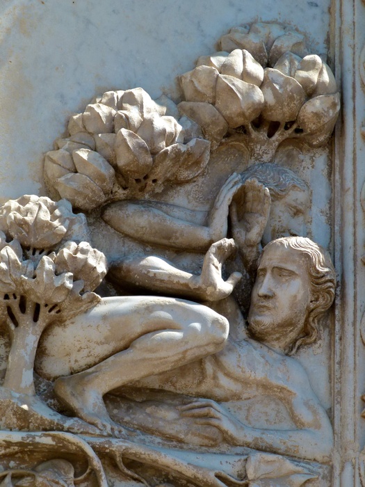 Eve Whispers to Adam