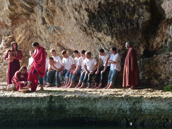 Gesù Lava I Piedi di Giovanni