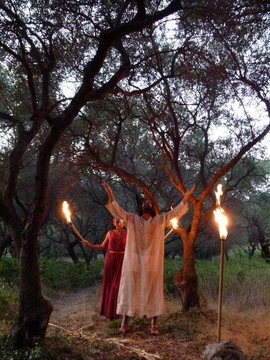 Gethsemane Jesus, Persephone & Hecate 2