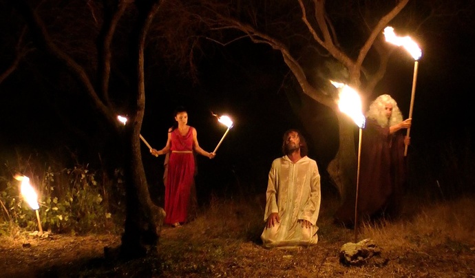 Gethsemane Jesus, Persephone & Hecate
