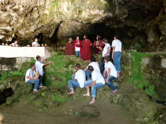 Ultima Cena Grotta di Tiberio