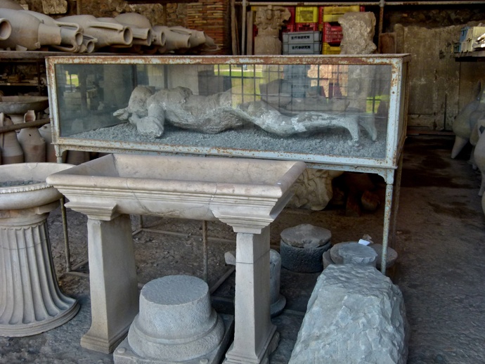 Victim of Eruption Forum Granery