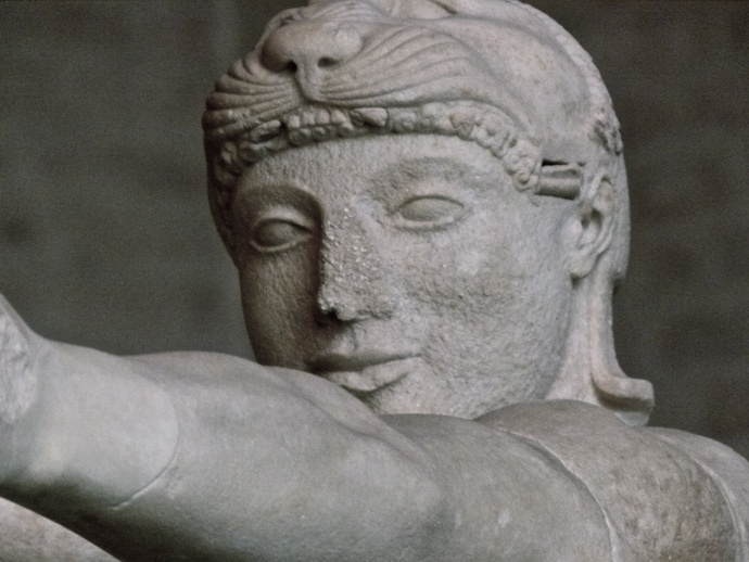 Aeginetans Hercules Shooting King Laomedon 5