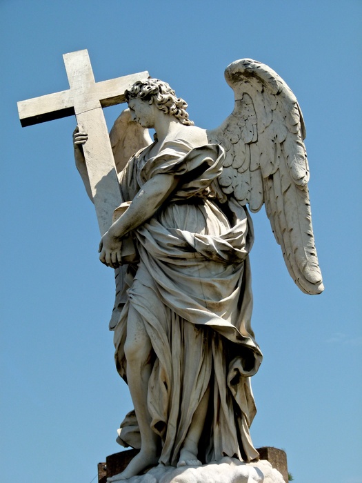 Angel with the Cross (ercole Ferrata) 2