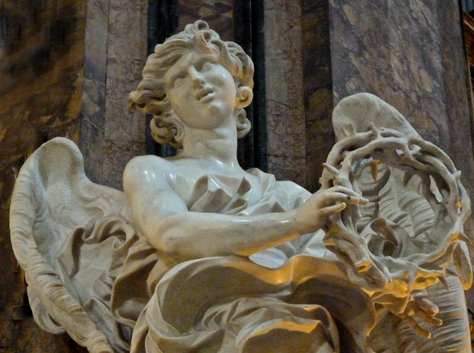 Angel with the Crown of Thorns (bernini) 04
