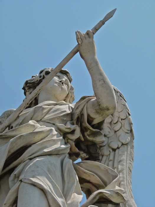 Angel with the Lance (domenico Guidi) 4