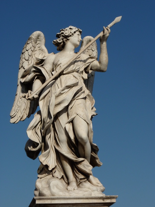 Angel with the Lance (domenico Guidi, Inscription Vulnerasti Cor Meum ) 3