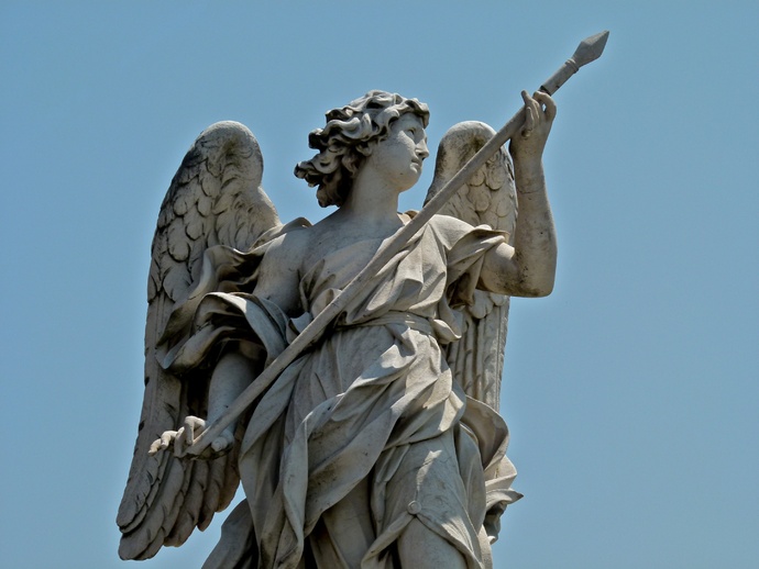 Angel with the Lance (domenico Guidi)