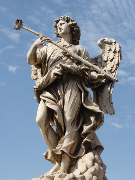 Angel with the Sponge (with Vinegar) (antonio Giorgetti, Inscription Potaverunt me Aceto ) 11