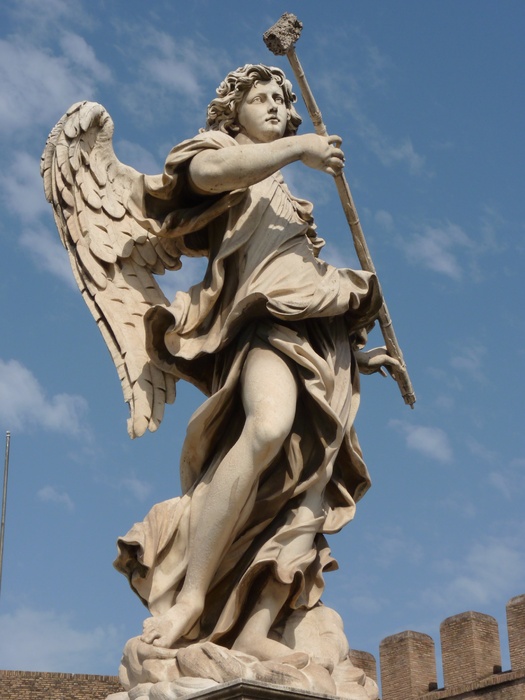 Angel with the Sponge (with Vinegar) (antonio Giorgetti, Inscription Potaverunt me Aceto ) 7