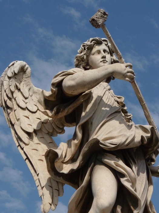 Angel with the Sponge (with Vinegar) (antonio Giorgetti, Inscription Potaverunt me Aceto ) 8