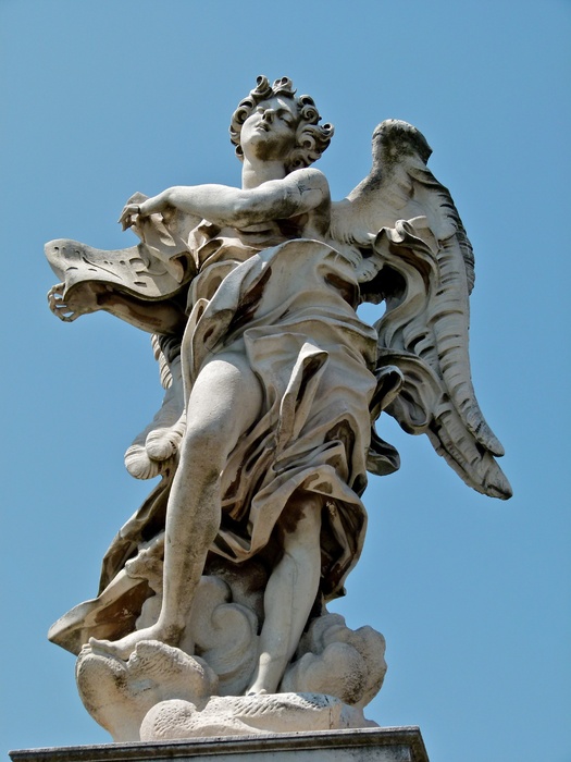 Angel with the Superscription (copy by Giulio Cartari) 2