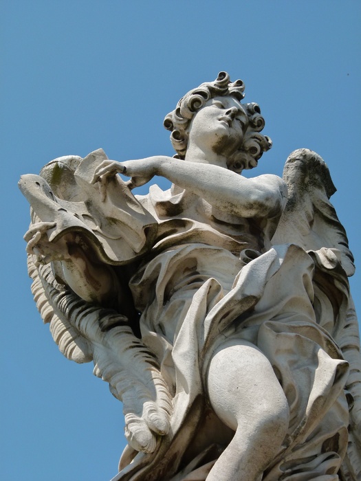 Angel with the Superscription (copy by Giulio Cartari) 3