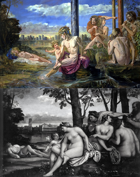 Death of Adonis Del Piombo Durand