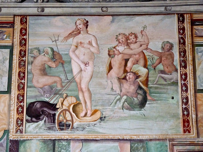 Fresco Venus & Neptune