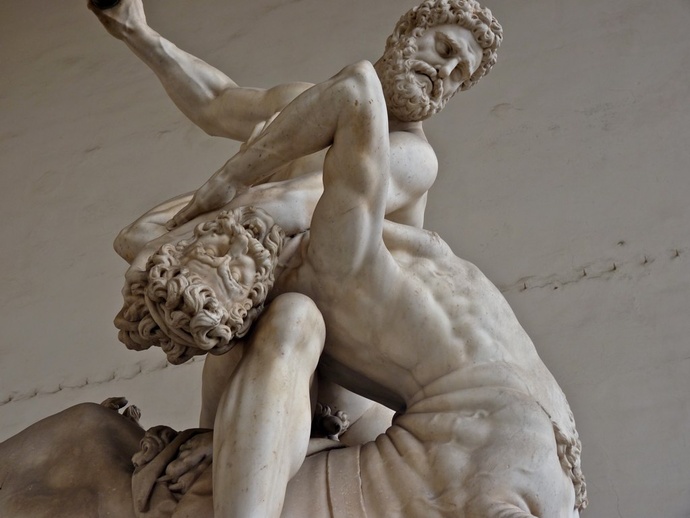 Giambologna\\\'s Hercules & the Centaur Nessus (1599) 8