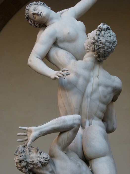 Giambologna\\\'s Rape of the Sabine Women