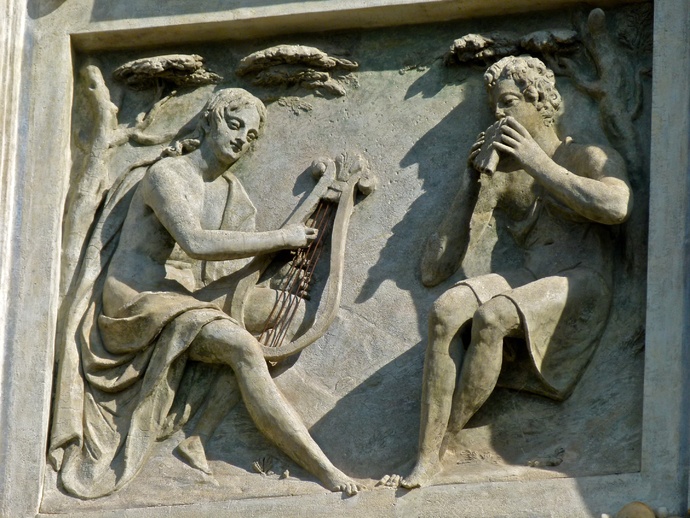 Villa D\\\'este Garden Fountain Organ Apollo & Orpheus 2