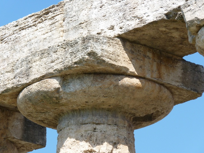 A Doric Capital (temple to Hera 550bc)