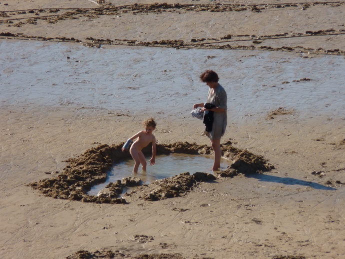 Afteroon Saint Malo Beach