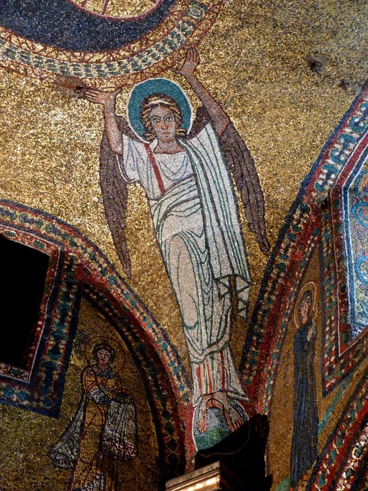 Angel st Zeno Chapel Santa Prassede 4