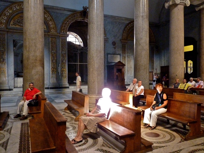 Apparition Santa Maria in Trastevere