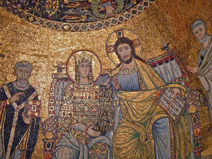 Apse Santa Maria in Trastevere 15