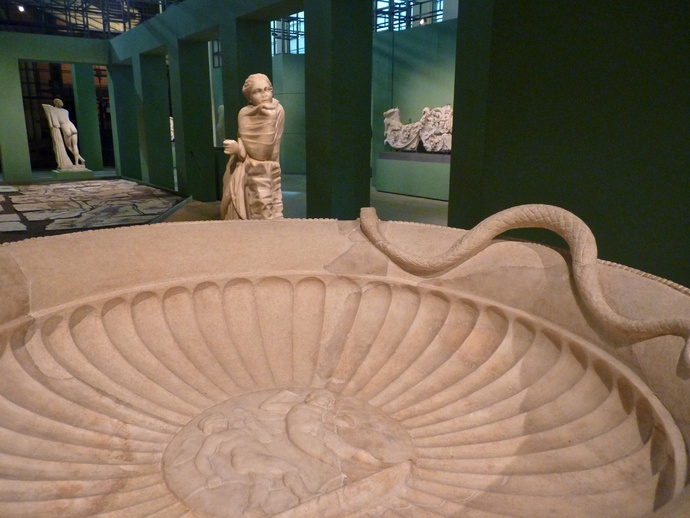 Basin with Two Snakes 2