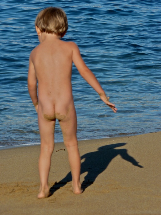 Boy at s Maria Castellabate Beach 2