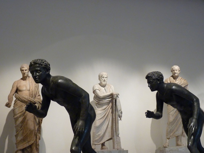 Bronze Athletes Villa Dei Papiri Herculanum 15