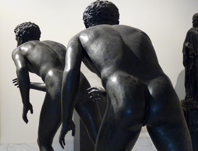 Bronze Athletes Villa Dei Papiri Herculanum 16