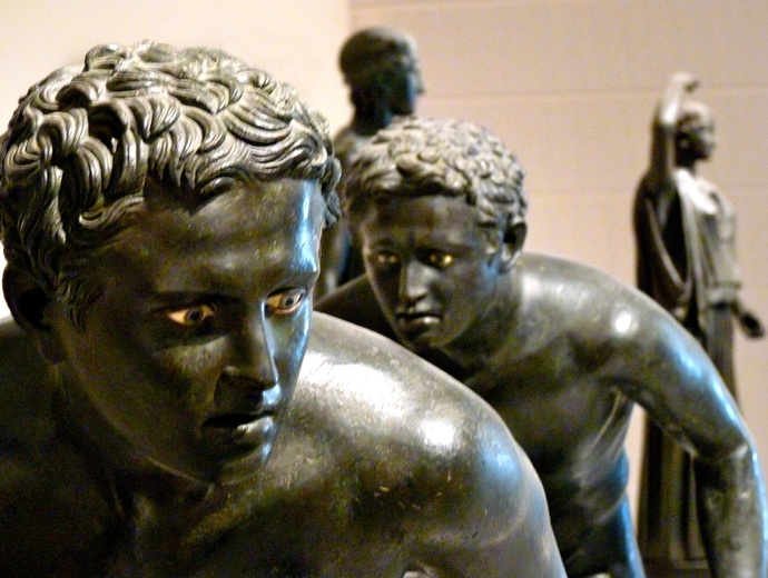 Bronze Athletes Villa Dei Papiri Herculanum 3