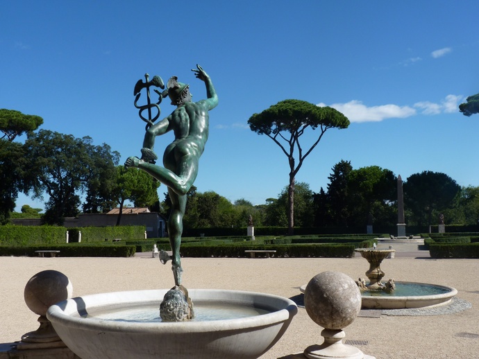 Bronze Statue of Mercury 4