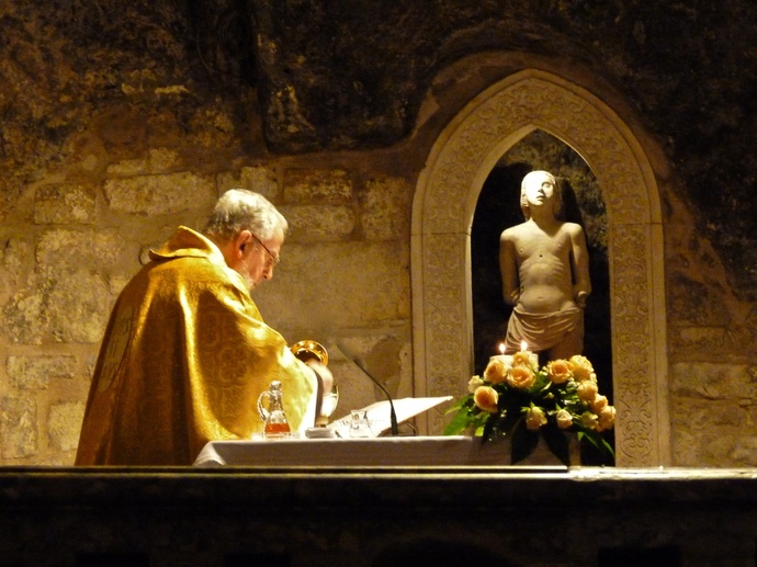 Celebrant & st Sebastian