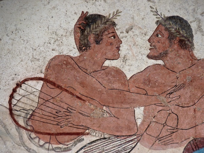 Couple of Lovers (detail North Wall) 5