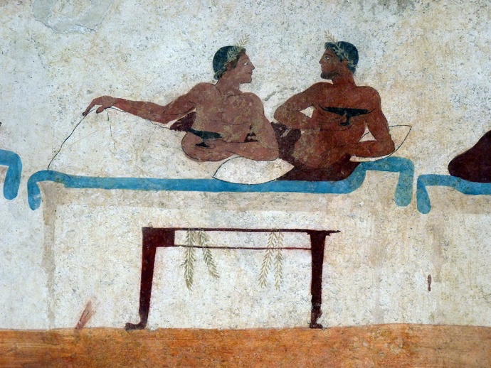 Couple of Lovers (detail South Wall) 2