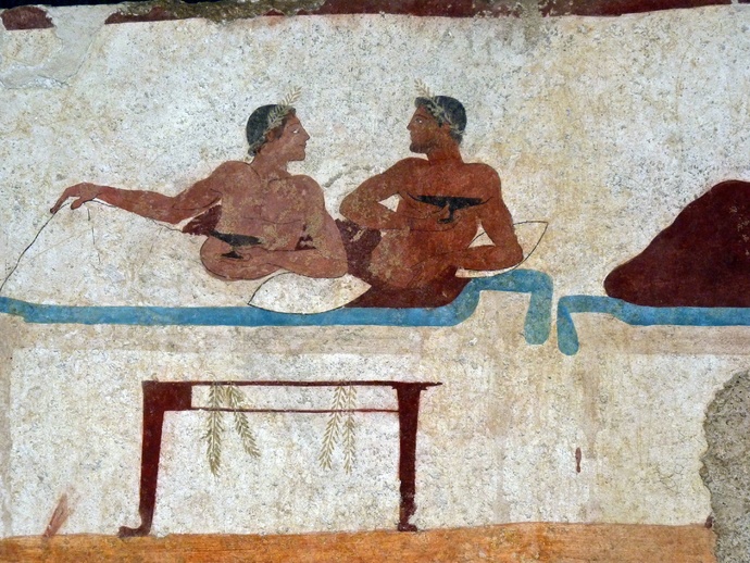 Couple of Lovers (detail South Wall) 3