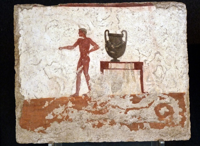 Cupbearer (detail East Wall)