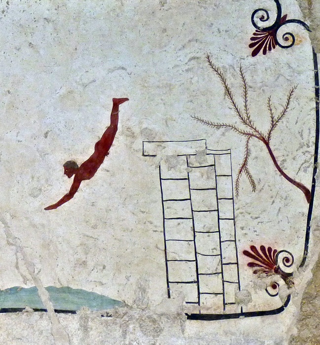 Diver Tuffatore (detail Roof Slab) 2