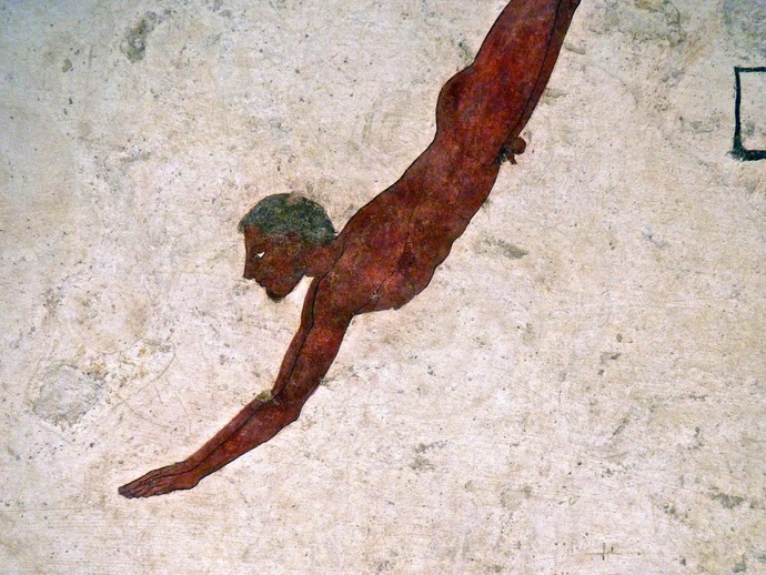 Diver Tuffatore (detail Roof Slab) 4