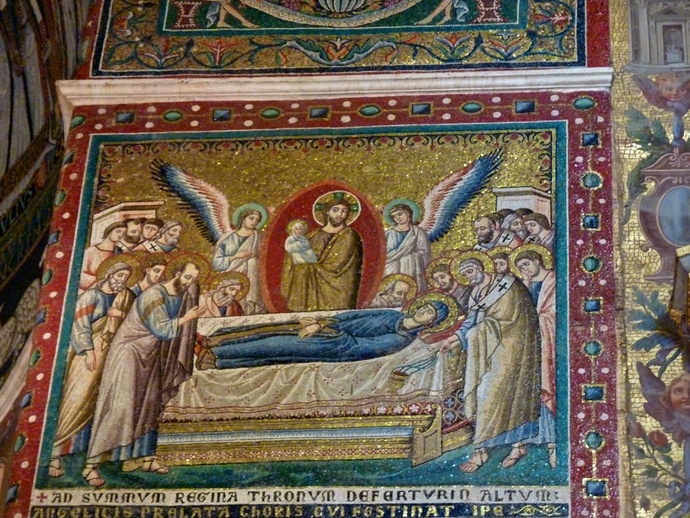 Dormition Apse Santa Maria in Trastevere 1