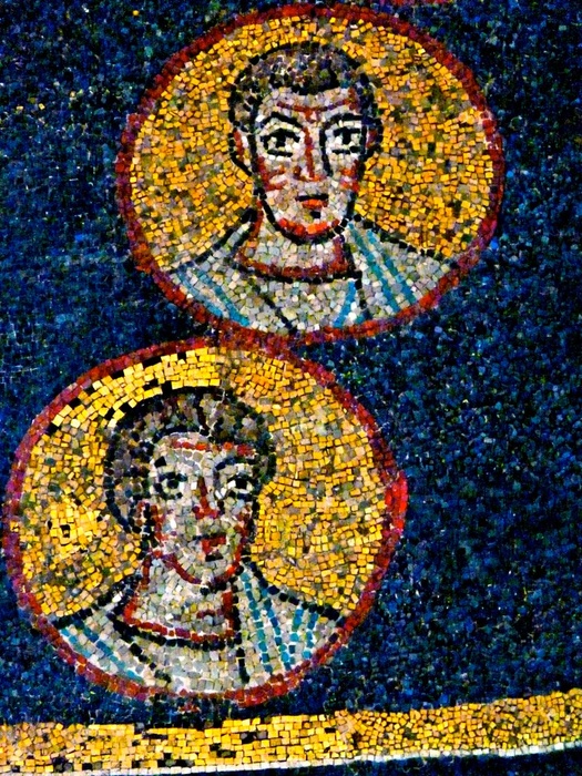 Entrance st Zeno Chapel Santa Prassede 12