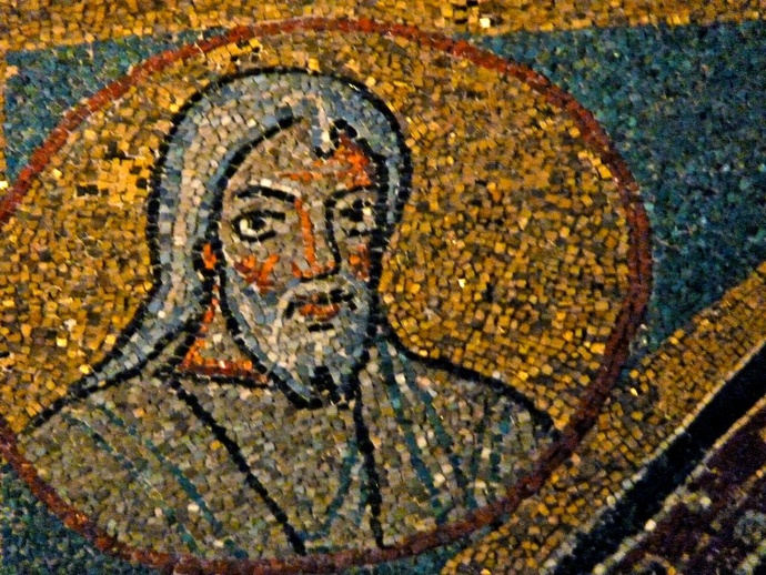 Entrance st Zeno Chapel Santa Prassede 2