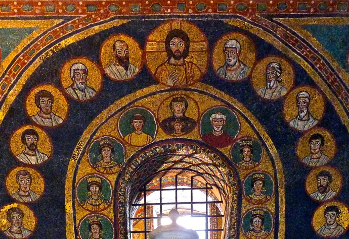 Entrance st Zeno Chapel Santa Prassede 9