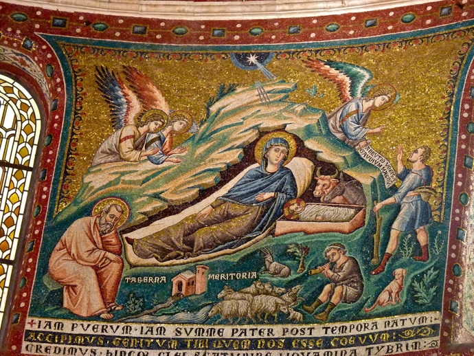 Facade Santa Maria in Trastevere 5